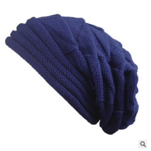 Hot Unisex Knit Oversize Cap