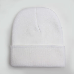 Solid Unisex Wool Cap
