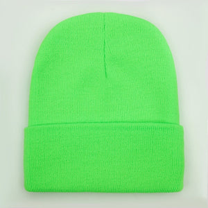 Solid Unisex Wool Cap