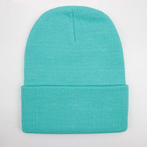 Solid Unisex Wool Cap
