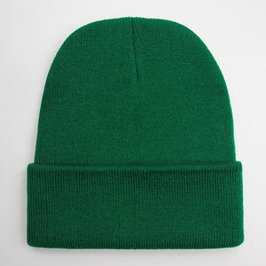 Solid Unisex Wool Cap