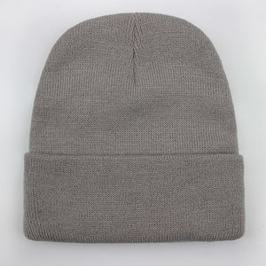 Solid Unisex Wool Cap