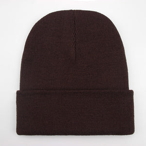 Solid Unisex Wool Cap