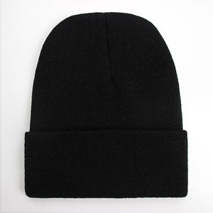 Solid Unisex Wool Cap